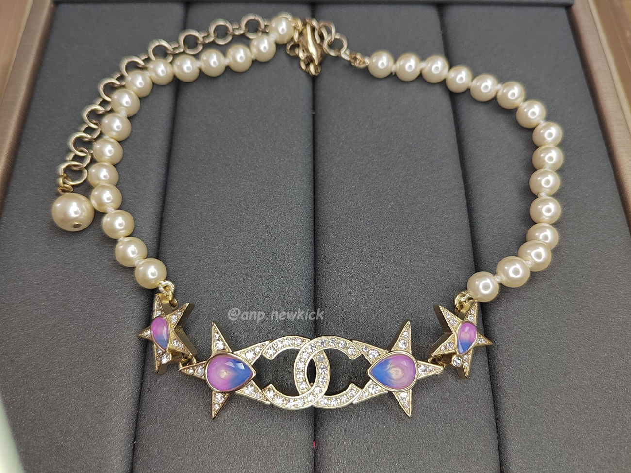 Chanel Cc Logo Star Heart Necklace (14) - www.newkick.vip